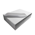 Bentu Continuous Paper, 11 4/5" x 11", 13.5 lbs., White, 1000 Sheets/Carton