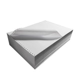 Bentu Continuous Paper, 11 4/5" x 11", 13.5 lbs., White, 1000 Sheets/Carton