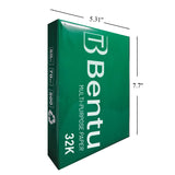 Bentu 5.31" x 7.7" (32K) Copy Paper, 34.15 lbs.,103 Brightness, 500 Sheets/Ream, 16 Reams/Carton